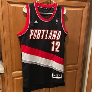 Adidas Portland Jersey in Black and Red